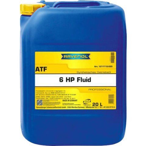 Ravenol ATF 6HP Fluid, 20 л (1211112020) синтетична трансмісійна олива фото