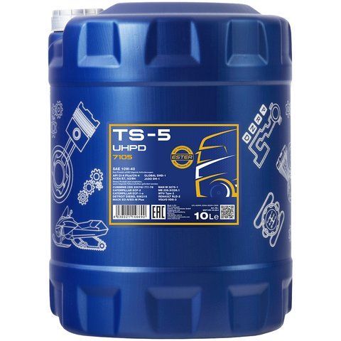 Mannol TS-5 UHPD 10W-40, 10 л (MN7105-10) моторна олива фото