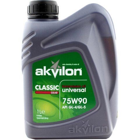 Akvilon GL-4 GL-5 75W-90, 1 л (759001OF) полусинтетическое трансмиссионное масло фото