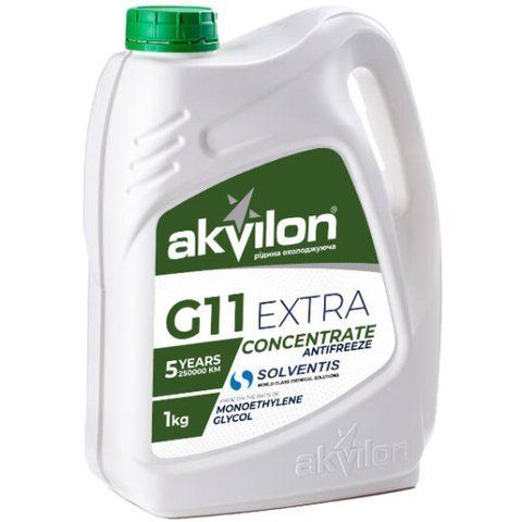 Akvilon Extra G11 зеленый, 1 л (AKVGR1C) концентрат антифриза фото