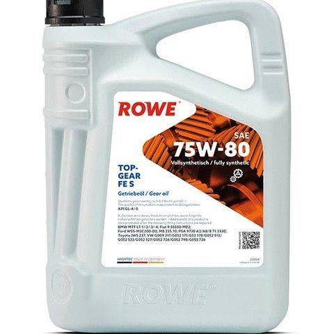 Rowe HC Top-Gear FE S 75W-80, 5 л (25066005099) синтетическое трансмиссионное масло фото