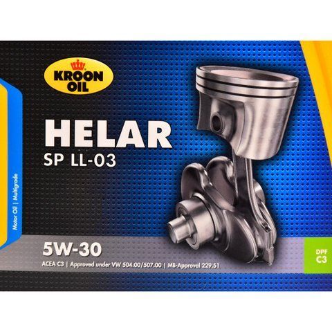 Kroon Oil Helar SP LL-03 5W-30 4 л, (32303) моторное масло фото