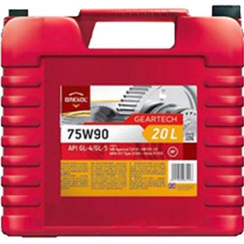 Brexol Geartech GL-4/5 80W-90, 20 л синтетична трансмісійна олива фото