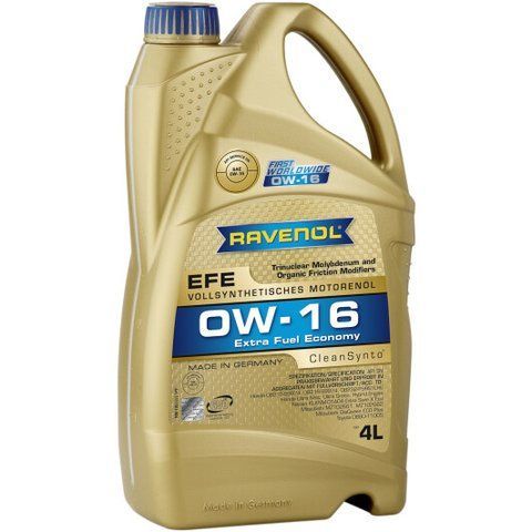 Ravenol EFE 0W-16 4 л, (11111034) моторное масло фото