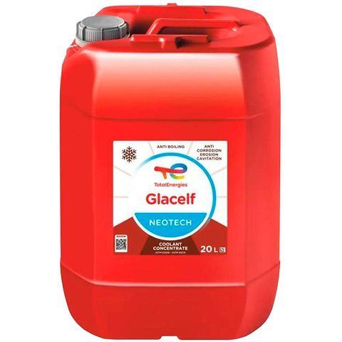 Total Glacelf Neotech G12 оранжевый, 20 л (229949) концентрат антифриза фото