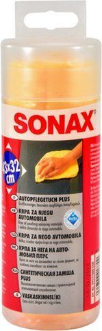Sonax искусственная замша, 43x32 см (417700) салфетка фото
