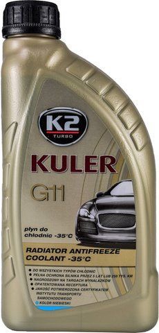 Готовий антифриз K2 Kuler G11 синій -35 &deg;C фото