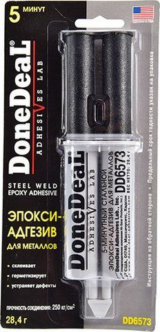 Клей DoneDeal Эпокси-адгезив для металлов фото