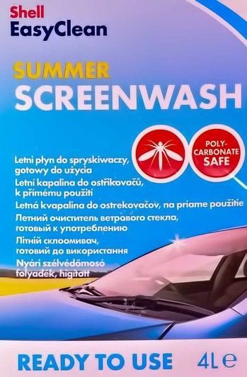 Shell Summer Screenwash летний 4 л, (AS37A) омыватель стекла фото