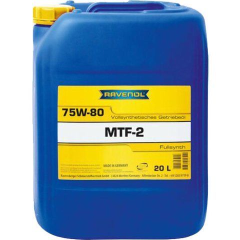 Ravenol MTF-2 GL-4 MT-1 75W-80, 20 л (1221103020) синтетична трансмісійна олива фото