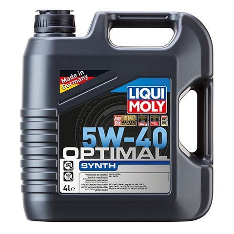Liqui Moly Optimal Synth 5W-40 4 л, (3926) моторное масло фото