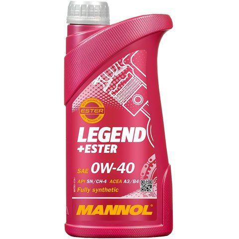Mannol Legend + Ester 0W-40, 1 л (MN7901-1) моторное масло фото