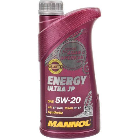 Mannol Energy Ultra JP 5W-20 1 л (MN7906-1) моторна олива фото
