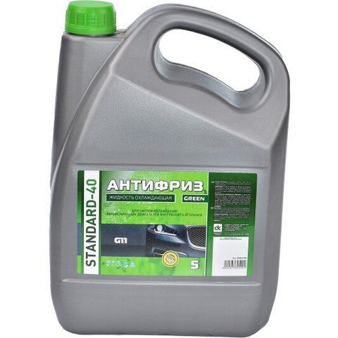 Готовый антифриз Дорожная Карта Standart Long Life G11 зеленый -30 &deg;C фото