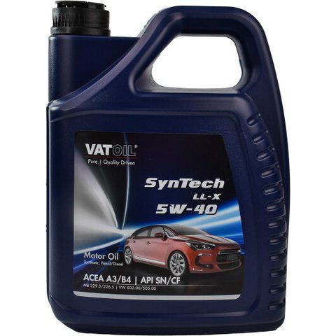 Vatoil SynTech LL-X 5W-40 5 л, (50036) моторное масло фото