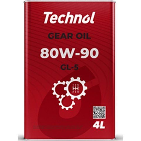 Technol Gear Oil 80W-90, 4 л (TL90687) мінеральна трансмісійна олива фото