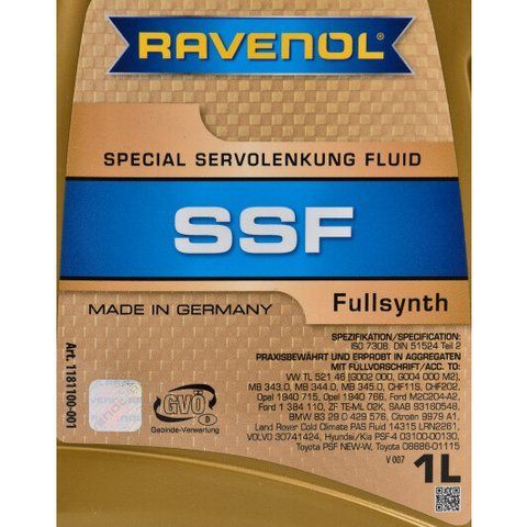 Ravenol SSF, 1 л (11811001) синтетична трансмісійна олива фото