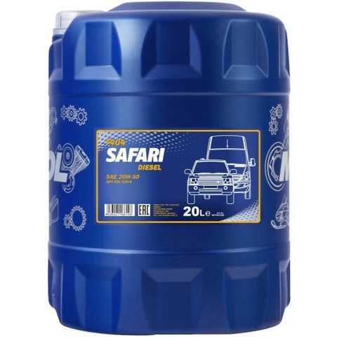 Mannol Safari 20W-50 20 л, (MN7404-20) моторна олива фото