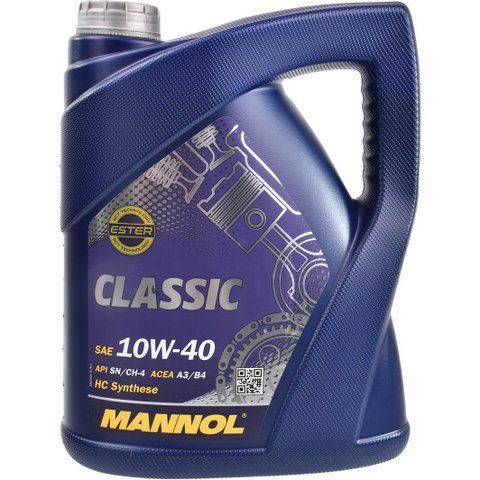 Mannol Classic 10W-40 5 л, (MN7501-5) моторна олива фото