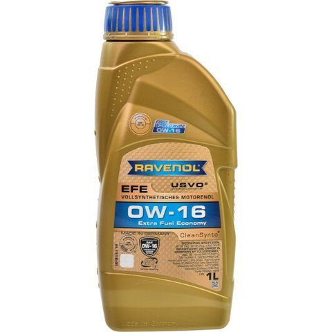 Ravenol EFE 0W-16 1 л, (11111031) моторное масло фото