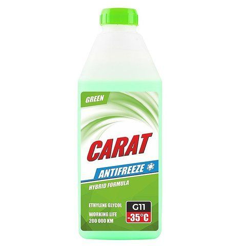 Carat Antifreeze G11 зеленый, 900 мл (KR82349) готовый антифриз фото