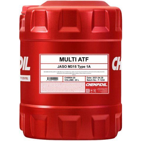 Chempioil Multi ATF, 20 л (CH8904-20) синтетическое трансмиссионное масло фото