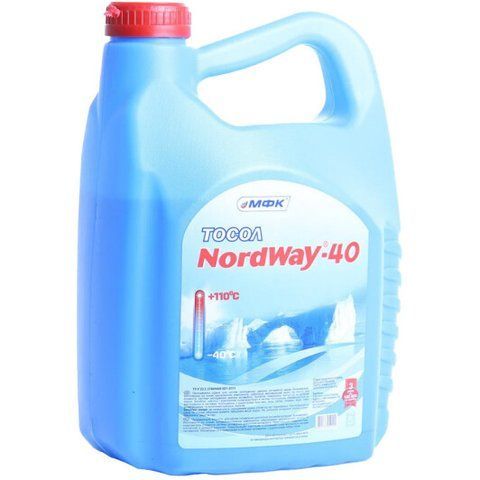 Готовый антифриз МФК NordWay синий -40 &deg;C фото
