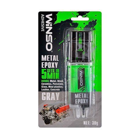 Winso Metal Epoxy серый, 30 г (300500) эпоксидный клей фото