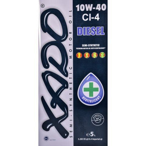 XADO Atomic CI-4 Diesel 10W-40 5 л, (xa20349) моторна олива фото