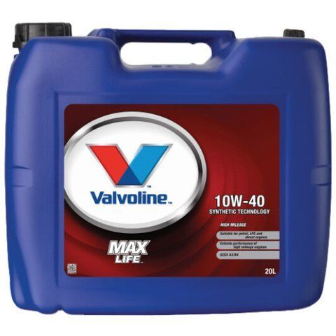 Valvoline MaxLife 10W-40 20 л, (872328) моторное масло фото
