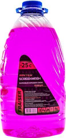 Омивач Fraiser Water Melon зимовий -25 &deg; С кавун 4 л фото