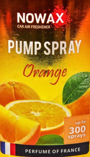 Nowax Pump Spray Orange, 75 мл (NX07524) ароматизатор фото