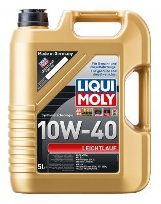 Liqui Moly Leichtlauf 10W-40 5 л, (9502) моторное масло фото