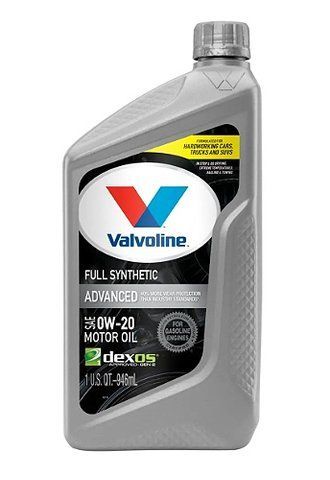 Valvoline Advanced Full Synthetic 0W-20, 0,946 л (VV916) моторное масло фото