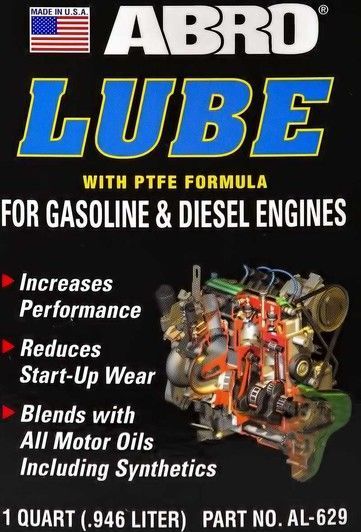 ABRO Lube Engine Treatment, 946 мл (al629) присадка фото