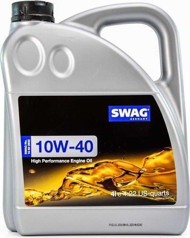 SWAG Engine Oil 10W-40 4 л, (15932932) моторное масло фото