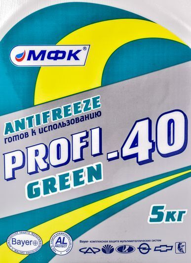 Готовий антифриз МФК Profi зелений -32 &deg;C фото