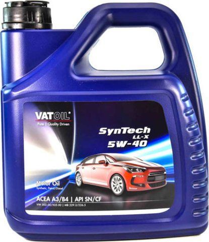 Vatoil SynTech LL-X 5W-40 4 л, (50035) моторное масло фото