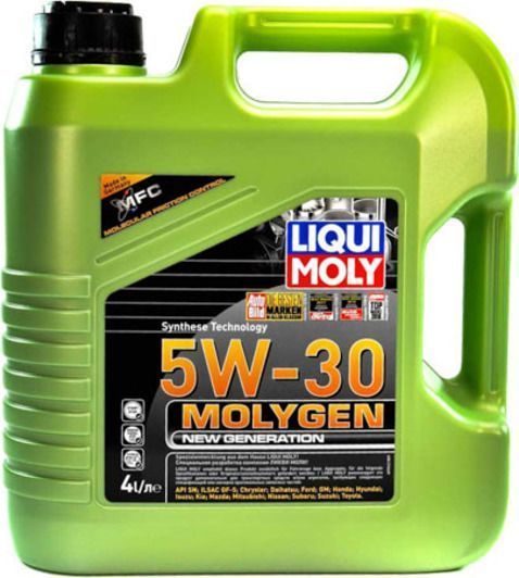 Liqui Moly Molygen New Generation 5W-30 4 л, (9042) моторное масло фото