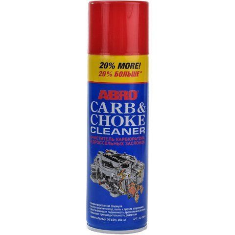 Очищувач карбюратора ABRO Carb & Choke Cleaner CC-220 340 мл фото