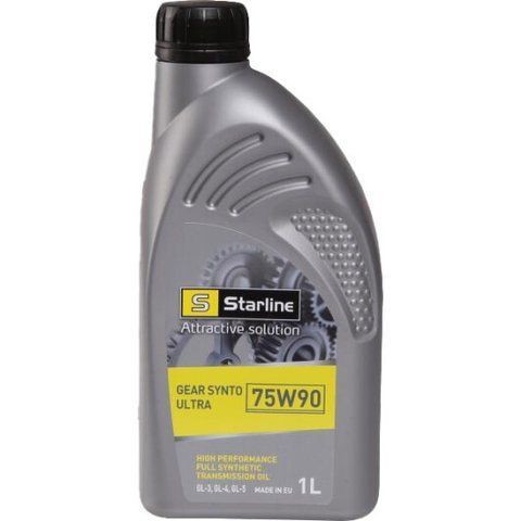 Starline Gear Synto Ultra GL-3/4/5 MT-1 75W-90, 1 л (NASU-1) синтетична трансмісійна олива фото