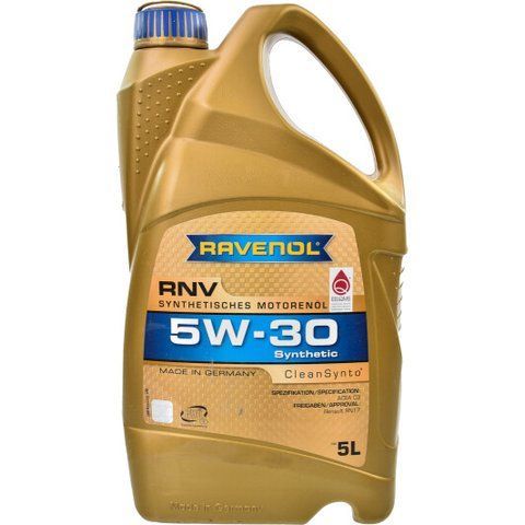 Ravenol RNV 5W-30 5 л, (1111114005) моторное масло фото