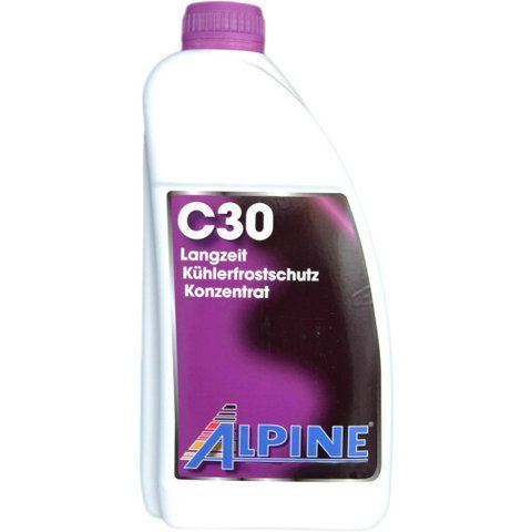 Alpine C 30 G12+ фиолетовый, 1,5 л (172515) концентрат антифриза фото