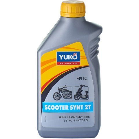 Yuko Scooter, 1 л моторна олива 2T фото