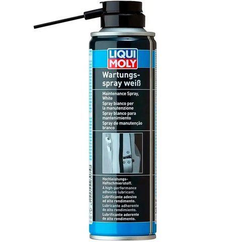 Liqui Moly Wartungs-Spray Weiss, 250 мл (3953) грязеотталкивающая белая смазка фото