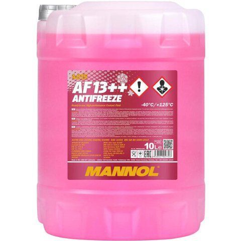 Mannol AF13++ High-performance фиолетовый -40 &deg;C, 10 л (MN4015-10) готовый антифриз фото