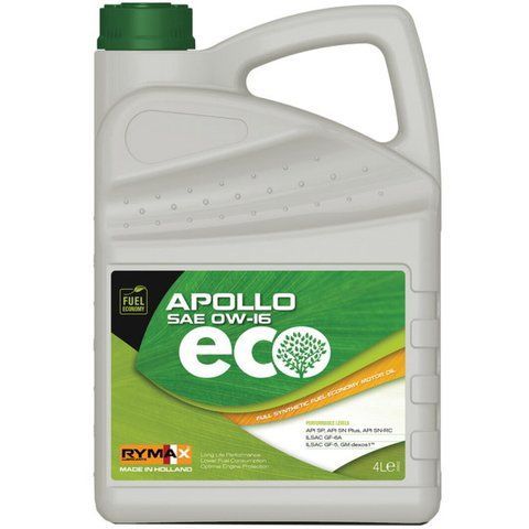 Rymax Apollo ECO 0W-16, 4 л (259793) моторное масло фото