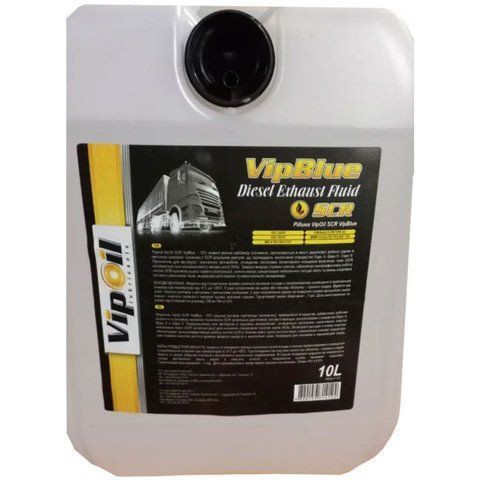VIPOIL SCR VipBlue желтая дельта с носиком, 10 л (0439561) AdBlue фото