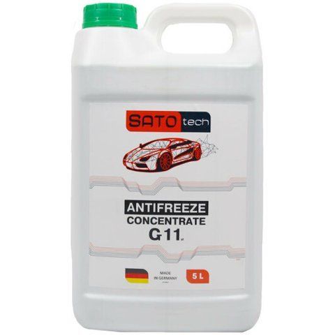 Sato TECH G11 зеленый, 5 л (G1105G) концентрат антифриза фото