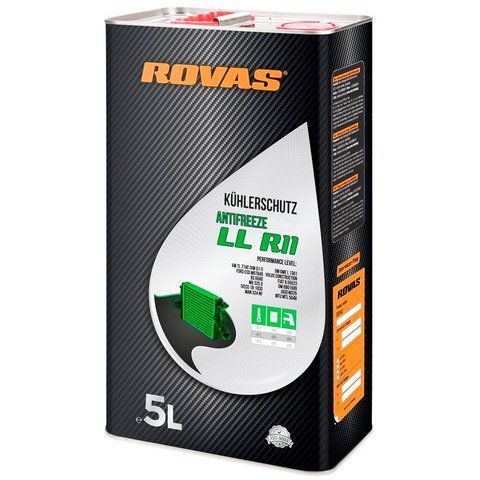 Rovas Antifreeze Green LL R11 зеленый -80&deg;C, 5 л (75962) концентрат антифриза фото